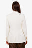 A.L.C. White 'Sedgwick II' Double Breasted Blazer Size 4