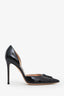 Gianvito Rossi Black Patent Leather Heels Size 38.5