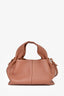 Polene Blush Leather Top Handle 'Numéro Neuf' Crossbody