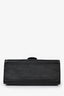 Gucci Black Pebbled Leather GG Marmont Small Top Handle Bag