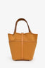 Hermès 2021 Sesame Swift Canvas Picotin Cargo 18 with Keys & Lock
