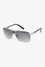 Louis Vuitton Silver Tone Metal Frame Aviator Sunglasses