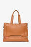Monos Tan Vegan Leather Metro Weekender With Strap