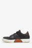 Ermenegildo Zegna Brown Leather Low Top Sneakers Size 9 Mens