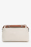 Fendi Beige/Brown Canvas Leather By The Way Selleria Medium Bag