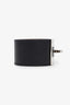 Hermès 2012 Black Leather Kelly Dog Bracelet