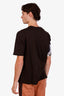 Hermès Black Cotton Pattern T-Shirt Size L Mens