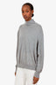 The Row Grey Cashmere Turtle Neck Sweater Size L
