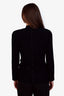 Pre-loved Chanel™ 19S Black CC Button Quilted Pocket Jacket Size 44