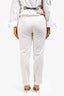 Etro White Cotton Blend Pants Size 48 Mens