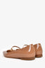 Gianvito Rossi Beige Patent Flats Size 39