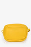Balenciaga Yellow Leather Everyday Kitten Camera Crossbody Bag