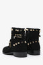 Stuart Weitzman Black Suede Gowest Ankle Boots Size 6.5