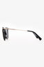 Longchamp Black/Silver 'LO646S' Sunglasses