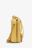Pre-loved Chanel™ 2019 Yellow Caviar Leather Vertical Filigree Vanity Case
