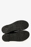 Louis Vuitton Black Rubber Monogram Rain Boot Size 36