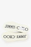 Jimmy Choo White Leather Sneakers Size 36.5