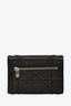 Christian Dior 2017 Black Cannage Leather Diorama Wallet