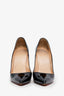 Christian Louboutin Black Patent So Kate 120 Heels Size 36