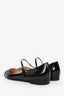 Prada Black Patent Pointed Toe Ballet Flats Size 41