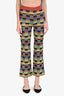 Missoni Multicolour Checkered Wide Pants Size 36