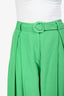 Farm Rio Green Belted Wide-Leg Pants Size L
