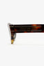 Christian Dior Brown Tortoise Round Frame Sunglasses
