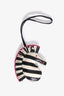 Hermès Black/White/Pink Leather Milo Geegee Savannah Bag Charm