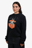 Hermès Black Cotton Graphic 'Boite Suprise' Crewneck Size L