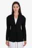 Alexander Wang Black Cotton Blazer Size 0