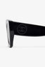 Pre-loved Chanel™ Black Acrylic CC Square Sunglasses