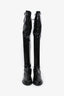 Stuart Weitzman Black Patent Leather Over the Knee Boots Size 7