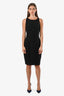 Pre-loved Chanel™ Black Wool Silk Sleeveless Dress Size 38