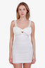 Self-Portrait White Lace Mini Dress Size 2
