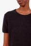 James Perse Navy Cashmere T-Shirt Size 1
