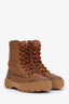 Hermès Taupe Nylon "Fresh" Ankle Boots Size 39