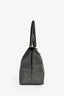 Longchamp Grey Canvas Le Pliage Medium Tote Bag