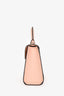 Moyant Pink Grained Leather Gabrielle PM Bag with strap