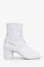 Maison Margiela White/Black Tabi Bianchetto Boots Size 36