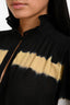 Ba&sh Black/Yellow Colour Block Long Sleeve Top Size XS