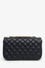Pre-loved Chanel™ 2019 Black Lambskin Leather CC Flap Bag