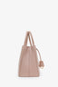 Prada Beige Saffiano Leather Small 'Galleria' Tote with Strap