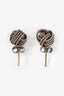 Tiffany & Co. Sterling Silver Knot Stud Earrings
