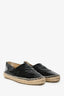 Pre-Loved Chanel™ Black Patent CC Espadrille Size 38