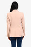 L'Agence Pink Tweed Single Breasted Blazer Size 2