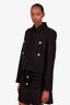Rebecca Vallance Black Tweed 'Margo' Jacket Size US 8