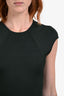 Alexander Wang Green Knit Fitted Midi Dress Size XS