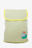 Hermès Yellow Canvas Kids' Boys' Les Cabanes Marine H Canvas Backpack