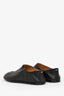 Maison Margiela Black Leather Tabi Flats Size 38