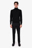 Tom Ford Black Wool Trousers Size 48 Mens
